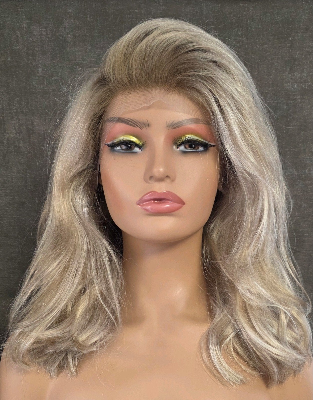 Lace wig echt haar, Ophalen of Verzenden, Pruik of Haarverlenging