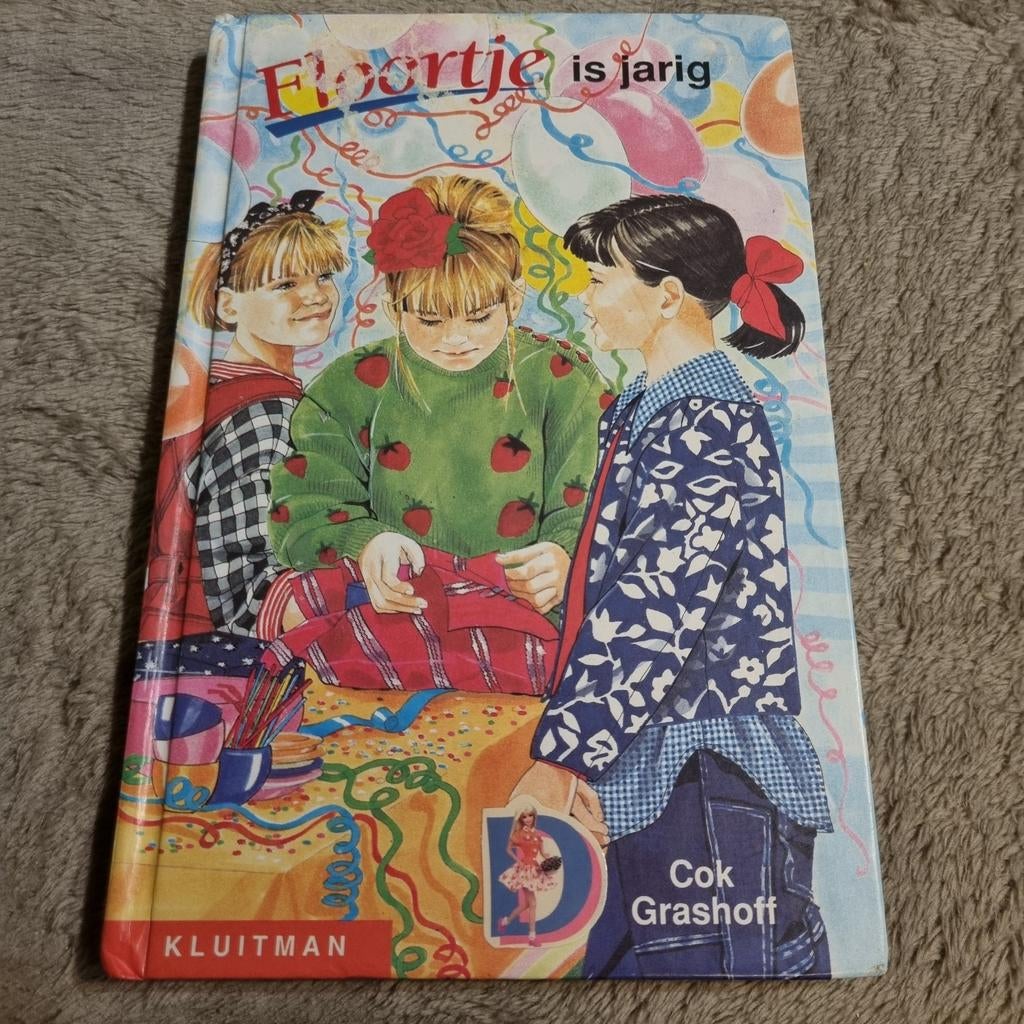 Floortje is jarig - Kinderboek - Cok Grashoff, Ophalen of Verzenden, Gelezen, Cok Grashoff