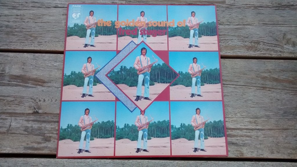 Saxofoon LP - The golden sound of Fred Stuger, Ophalen of Verzenden, Zo goed als nieuw, Jazz, LP