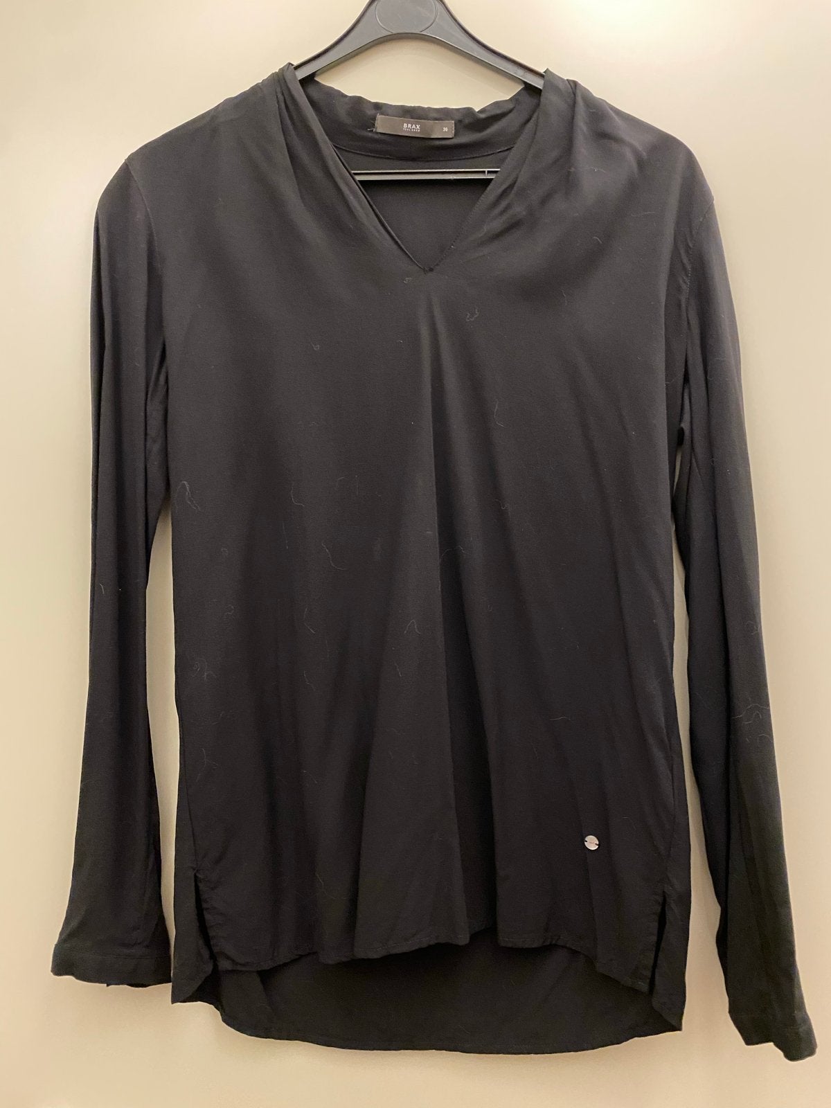 Brax blouse zwart 36 dames, Ophalen of Verzenden, Gedragen, Maat 36 (S), Zwart
