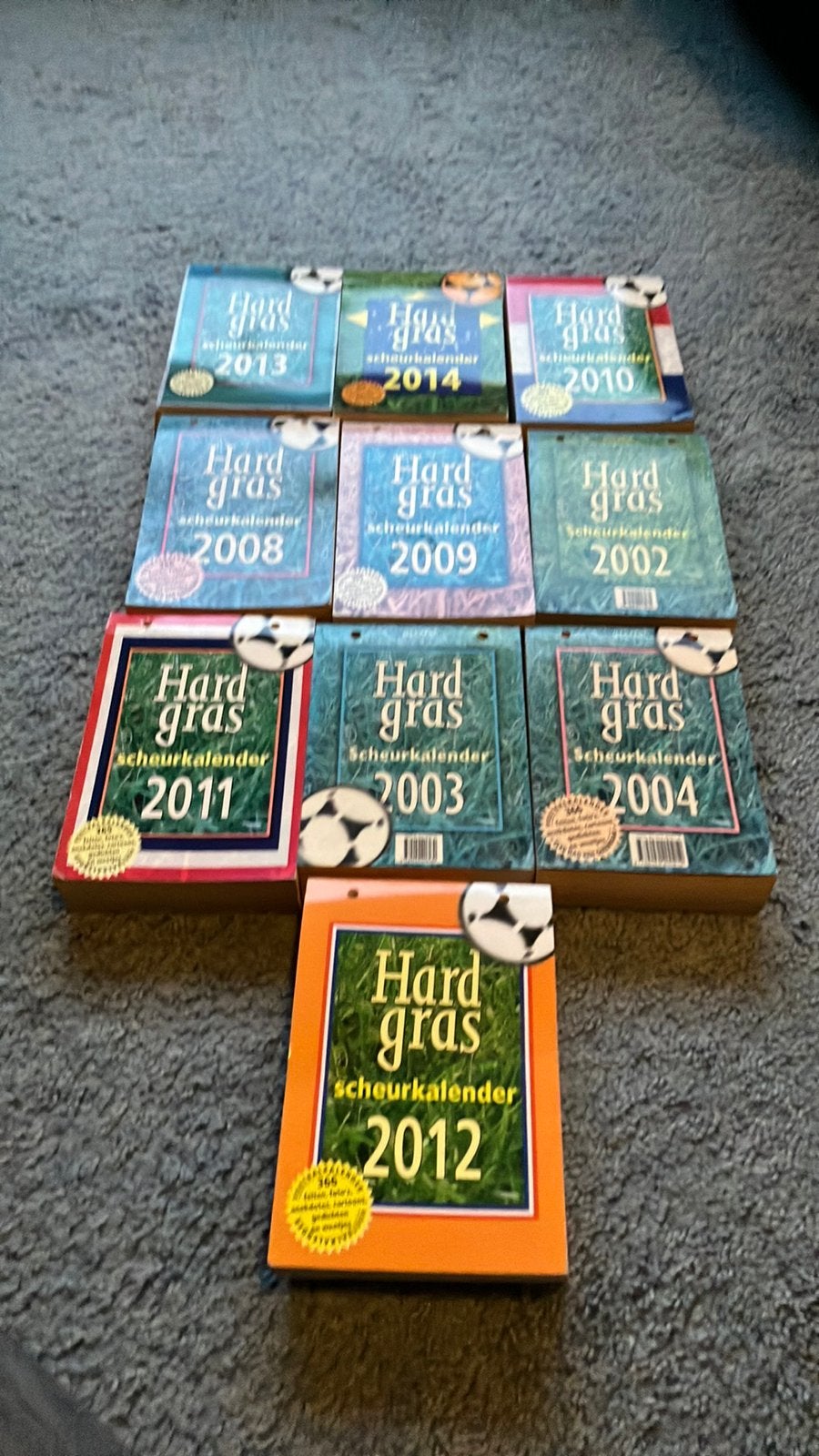 Hard gras scheurkalenders, Ophalen of Verzenden, Zo goed als nieuw, Buitenlandse clubs