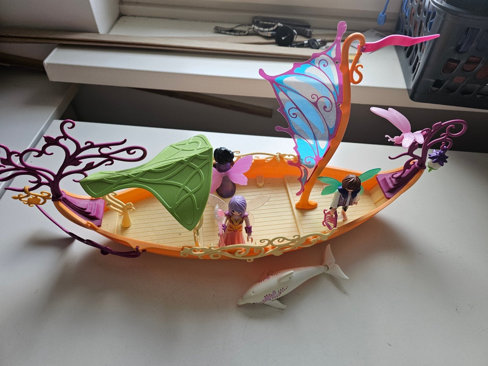 Magische feeen Boot playmobil 9133, Ophalen, Zo goed als nieuw, Complete set, Boot/Schip