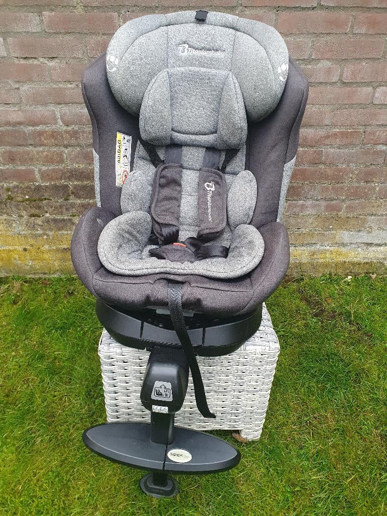 Titaniumbaby 360 Roterende Autostoel - Isofix, Kinderen en Baby's, Autostoeltjes, Verstelbare rugleuning, 0 t/m 18 kg, Zo goed als nieuw