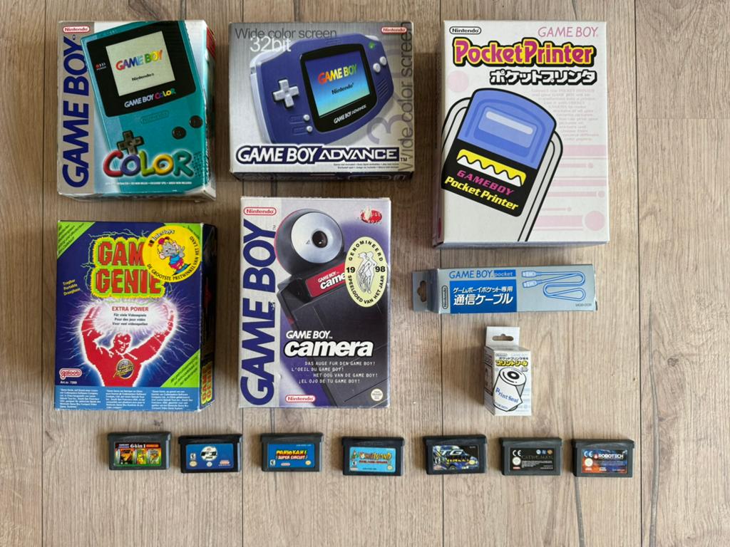 Nintendo GameBoy verzameling, Spelcomputers en Games, Spelcomputers | Nintendo Game Boy, Ophalen of Verzenden, Zo goed als nieuw