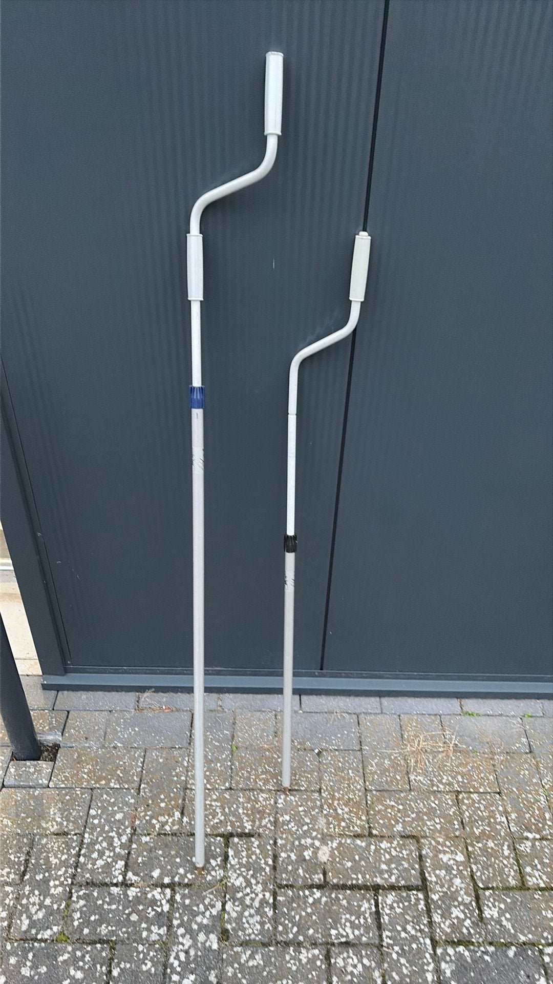 Luifel slinger (camper of caravan), Ophalen, Gebruikt