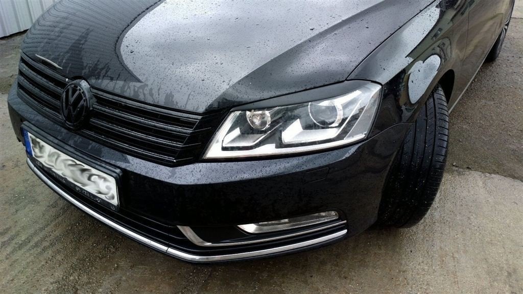 VW Passat B7 - Koplampspoilers, Auto diversen, Tuning en Styling, Ophalen of Verzenden, MJ-Carstyling, Info@mj-carstyling.net