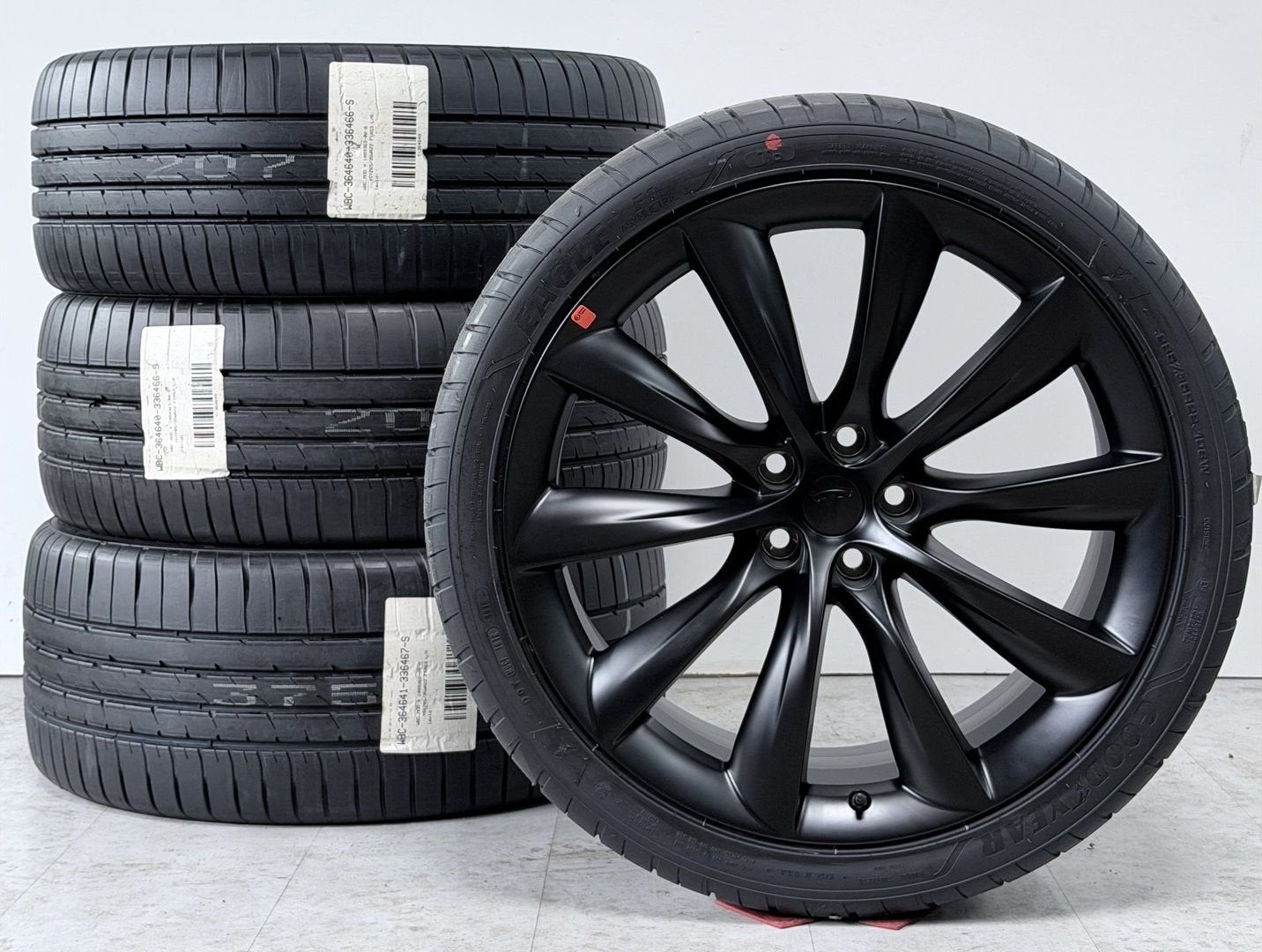 Tesla Model X 22 inch Onyx velgen / Origineel / Nieuw, -, -, Banden en Velgen, Nieuw