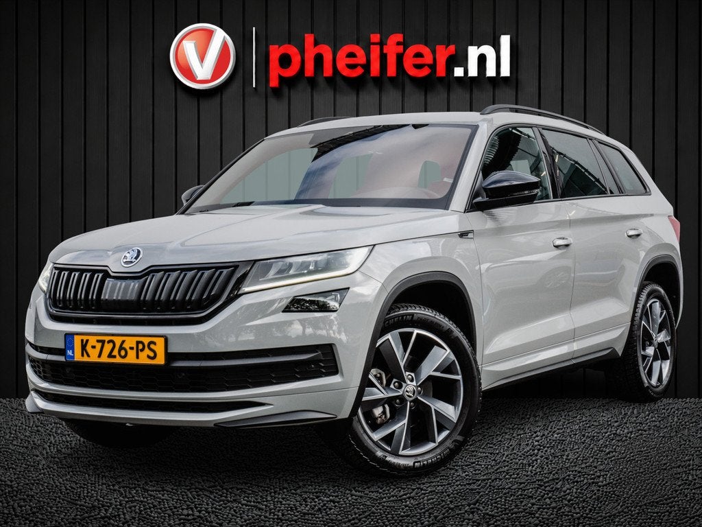 Skoda Kodiaq 1.5 TSI 150pk Aut. Sportline Business 7p. Trekh, Auto's, Skoda, 4 cilinders, Origineel Nederlands, 1524 kg, Kodiaq