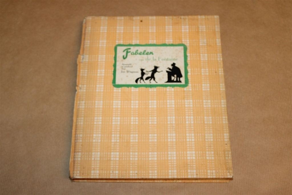 Fabelen van De La Fontaine — Vintage Kinderboek 1942, Ophalen of Verzenden, Gelezen, Fictie algemeen