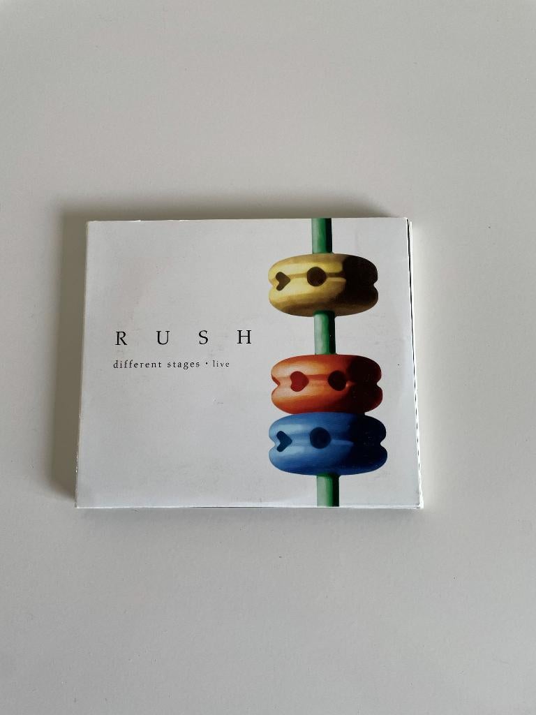 live-CD Different Stages van Rush, Cd's en Dvd's, Cd's | Hardrock en Metal, Ophalen of Verzenden, Zo goed als nieuw