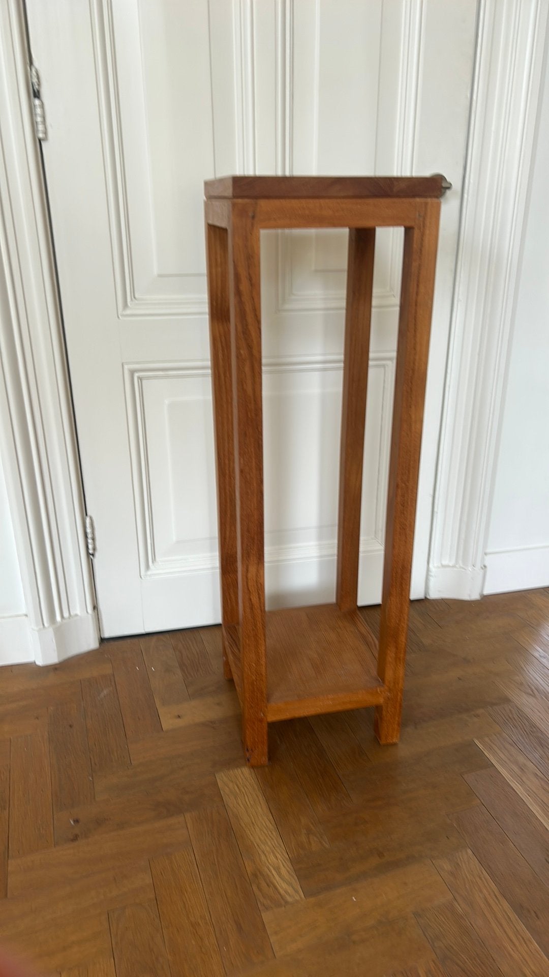 Plantentafel zuil piedestal, Ophalen, Zo goed als nieuw
