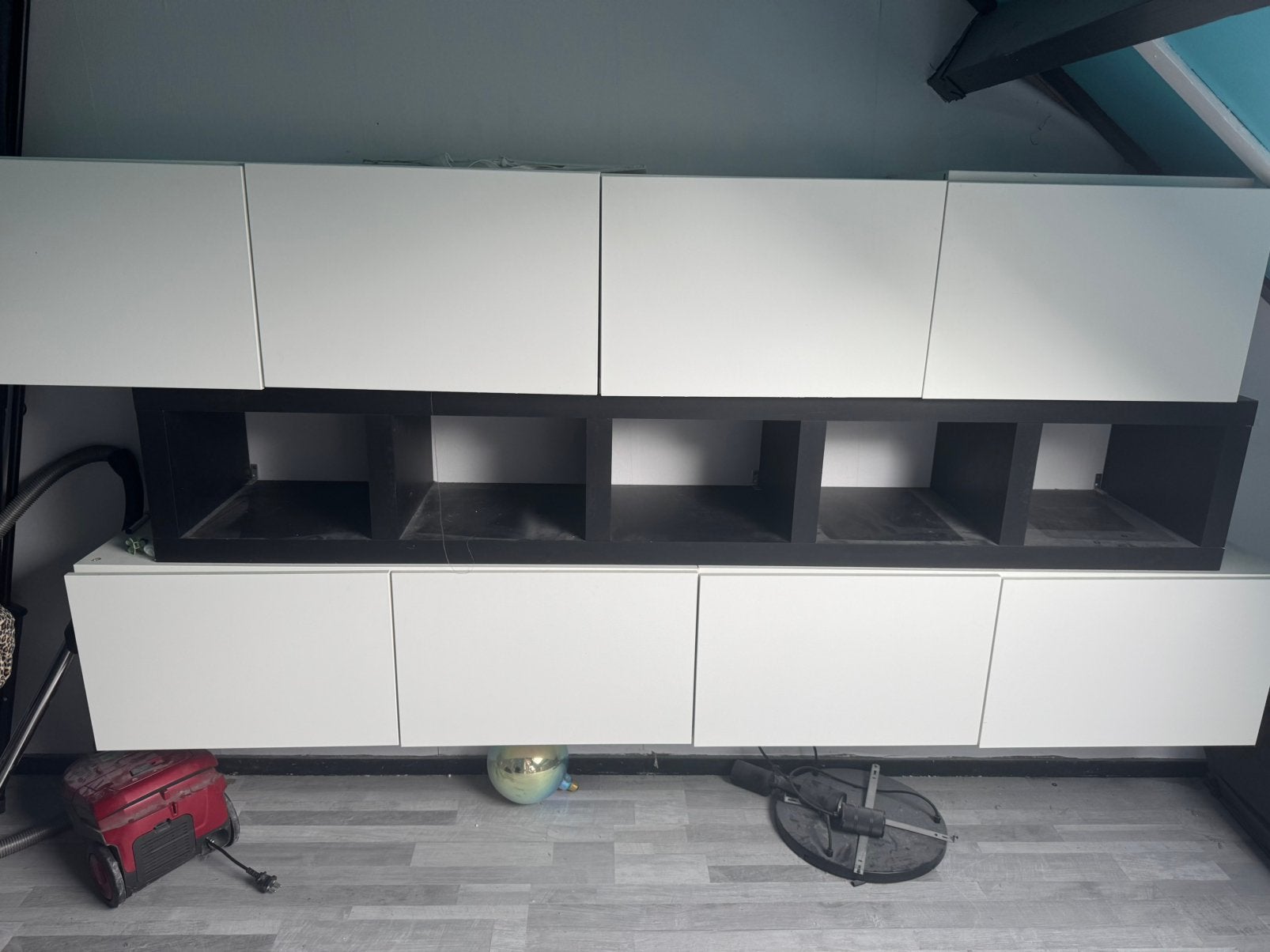 Kastenwand, Ophalen, 50 tot 100 cm, Zo goed als nieuw, Minder dan 100 cm