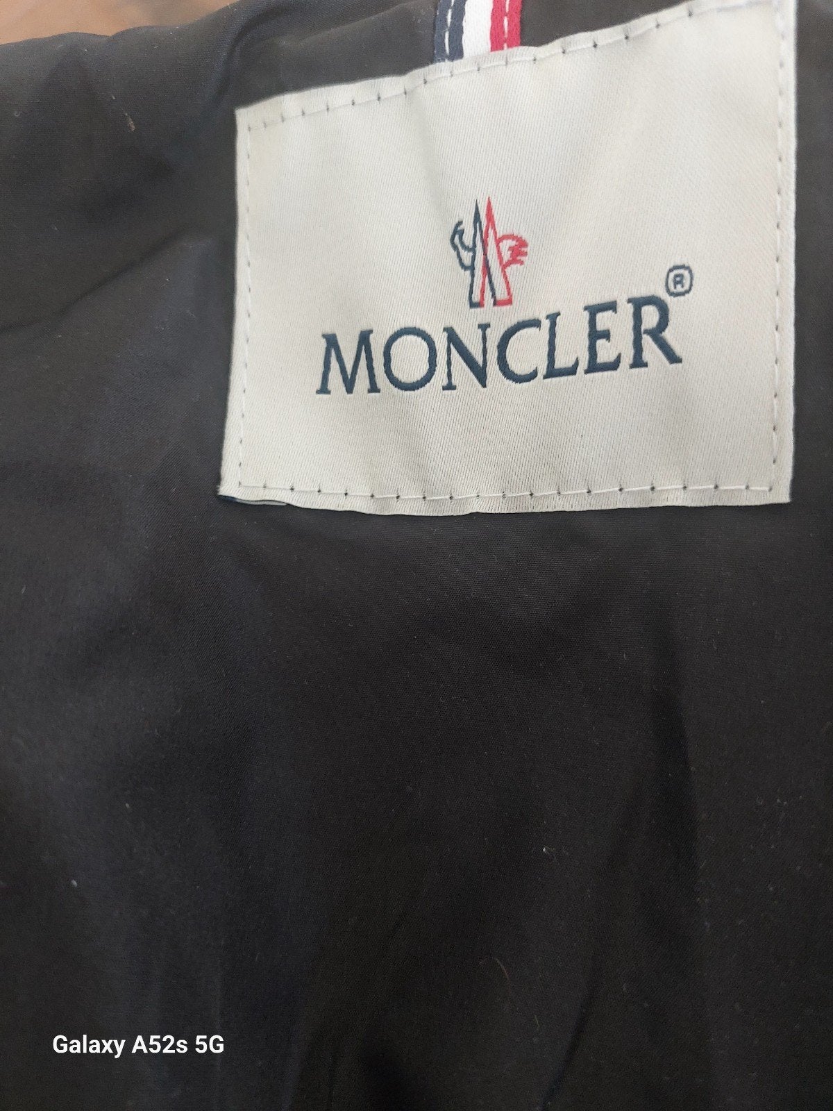 Moncler jas maat M zwart, Moncler, Maat 48/50 (M), Zwart, Ophalen of Verzenden