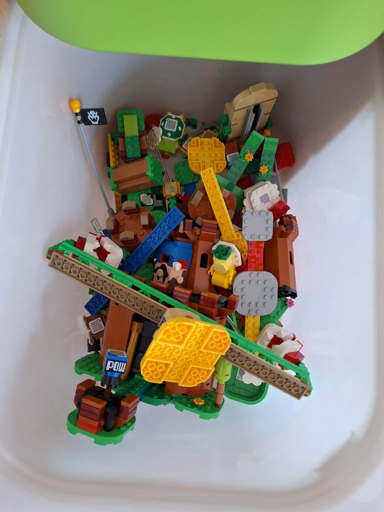 Grote partij LEGO Super Mario bouwstenen, Ophalen of Verzenden, Gebruikt, Overige merken