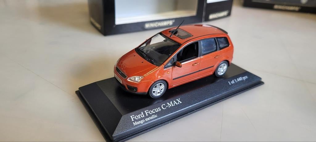 Minichamps 2003 Ford Focus C_Max, Hobby en Vrije tijd, Modelauto's | 1:43, Ophalen of Verzenden, Zo goed als nieuw, Auto, MiniChamps