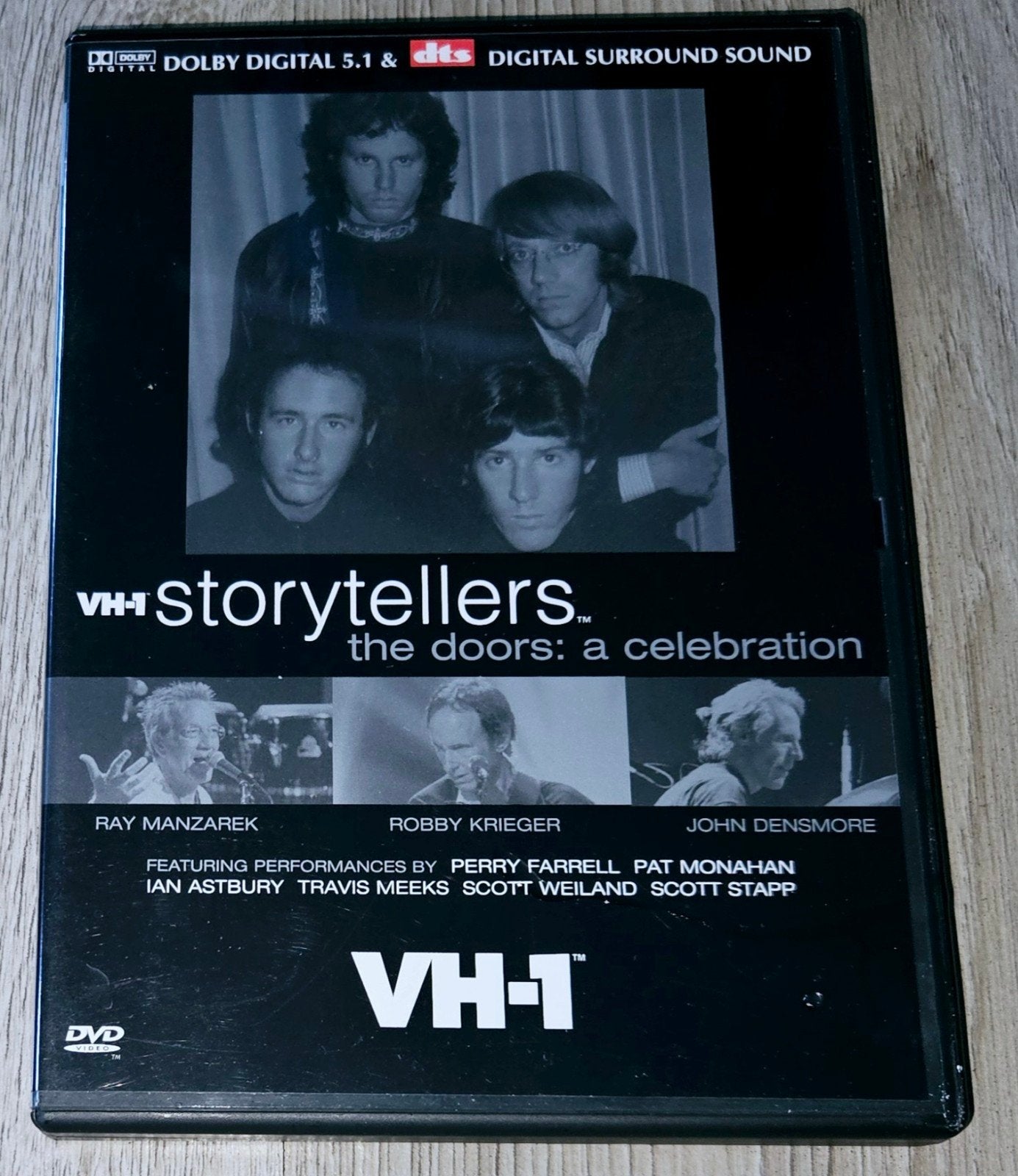 VH1 Storytellers: The Doors - A Celebration DVD, Cd's en Dvd's, Ophalen of Verzenden, Spaans, Inclusief doosje, Gebruikt
