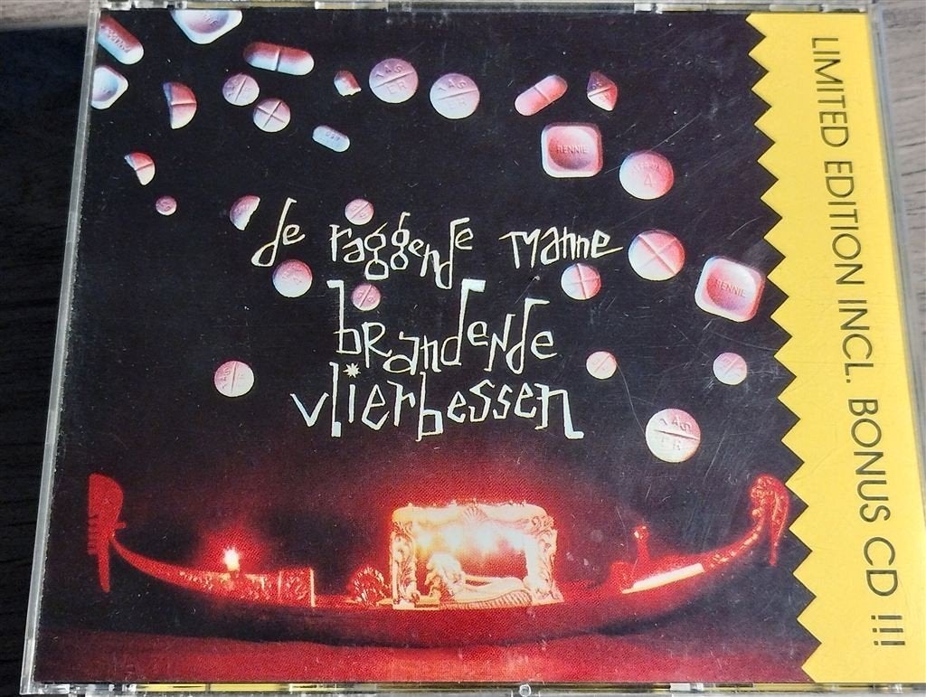 De Raggende Manne ‎- Brandende Vlierbessen [Limited Edition, Ophalen of Verzenden, Zo goed als nieuw, Poprock