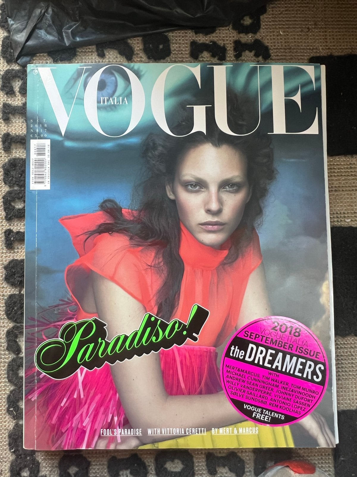 Vogue Italia September 2018 - Meer dan 500 pagina's, Ophalen of Verzenden, Gelezen, Glossy