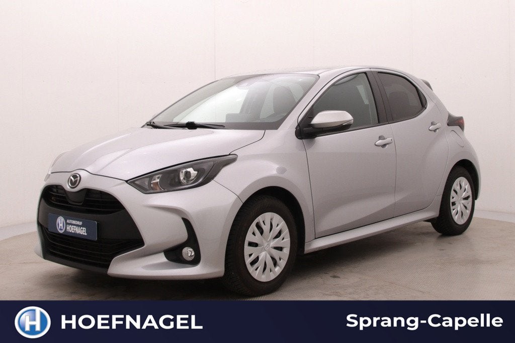 Mazda 2 Hybrid 1.5 Pure | Camera | Adaptive Cruise | CarPlay, Auto's, Gebruikt, Zwart, 450 kg, 1490 cc