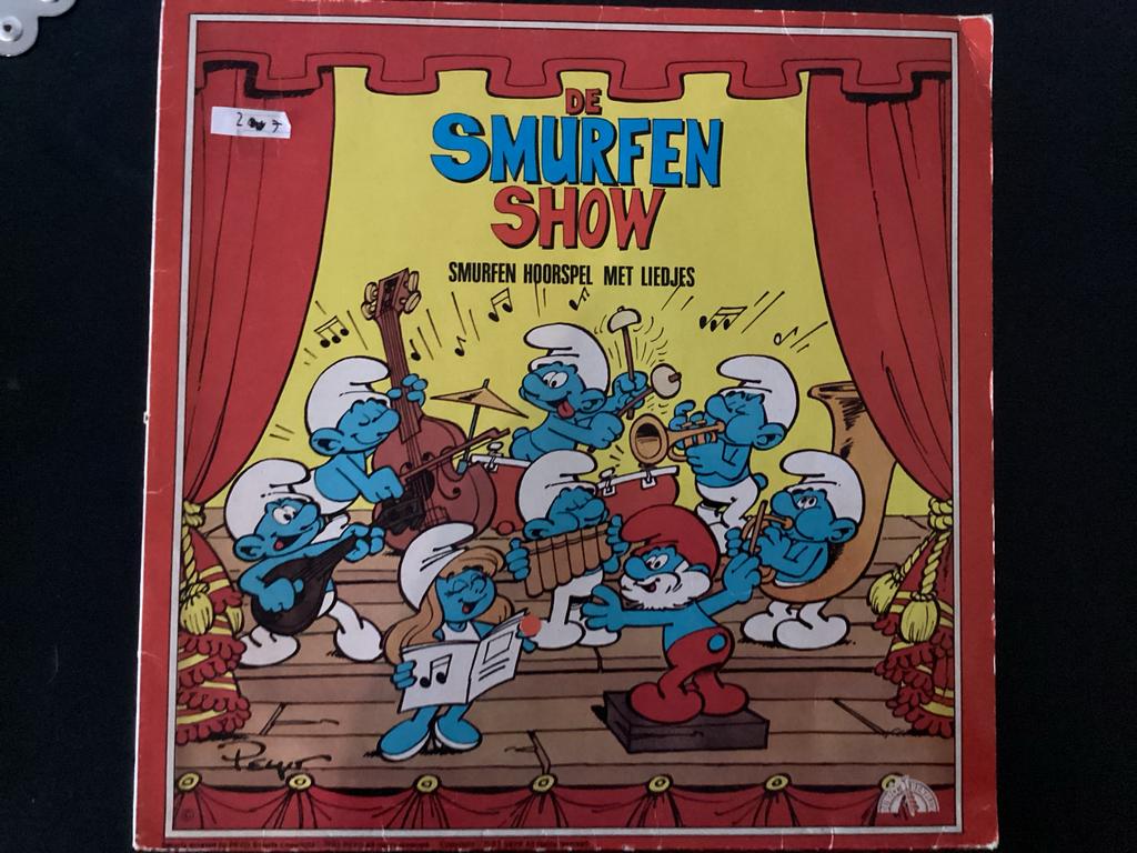 De Smurfen Show - Smurfen Hoorspel met Liedjes LP Jeugd, Verzenden, Gebruikt, Muziek, 3 tot 5 jaar