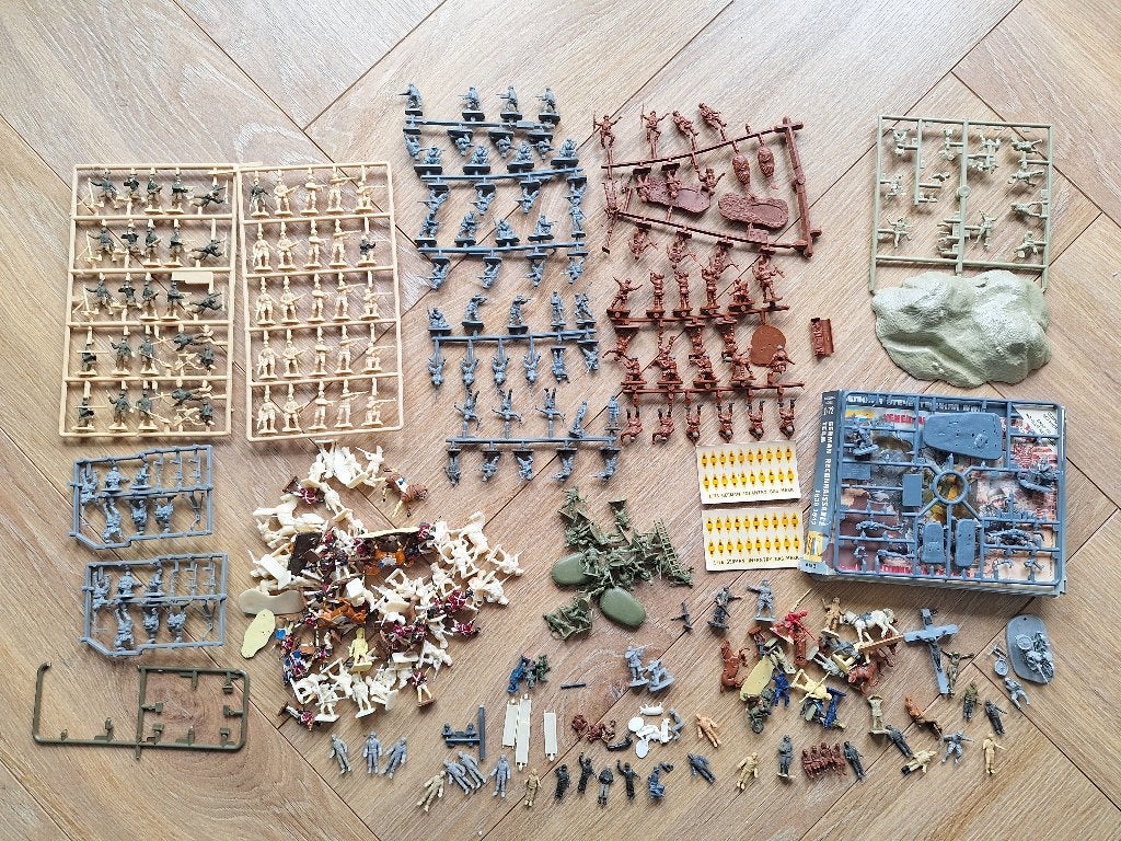 1:72 1/72 Lot Airfix, Matchbox, ESCI, Zvezda, Fujimi, Armour, Ophalen of Verzenden, Zo goed als nieuw, 1:50 of kleiner, Figuur of Figuren