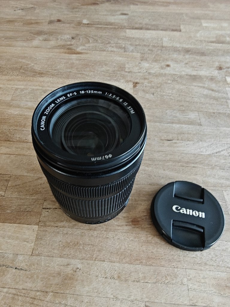 Canon EF-S 18-135 STM zoom lens (als nieuw), Audio, Tv en Foto, Fotografie | Lenzen en Objectieven, Canon, Zo goed als nieuw, Canon EF-S
