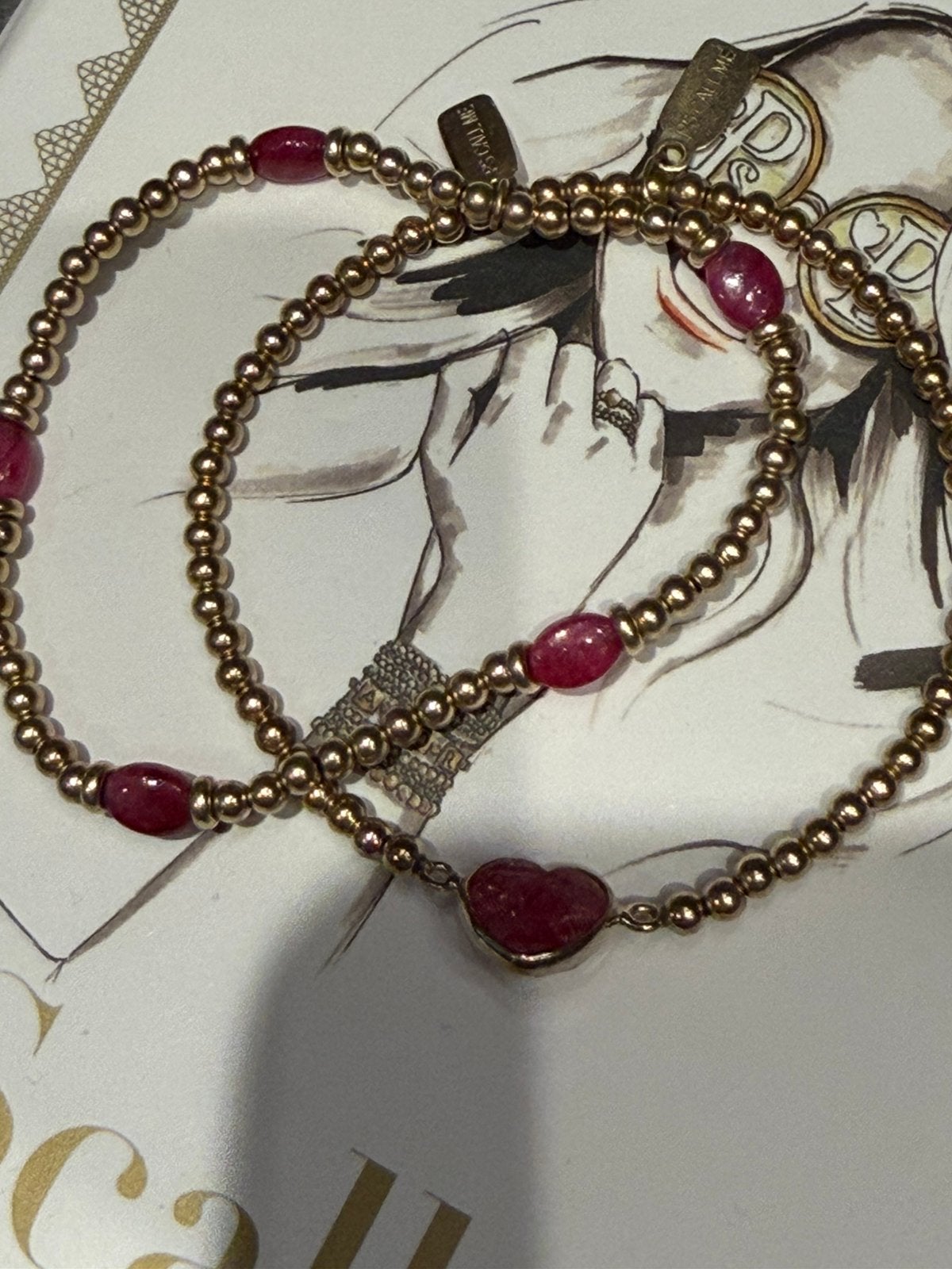 Ps callme armbanden, Sieraden, Tassen en Uiterlijk, Ophalen of Verzenden, Zo goed als nieuw, Goud