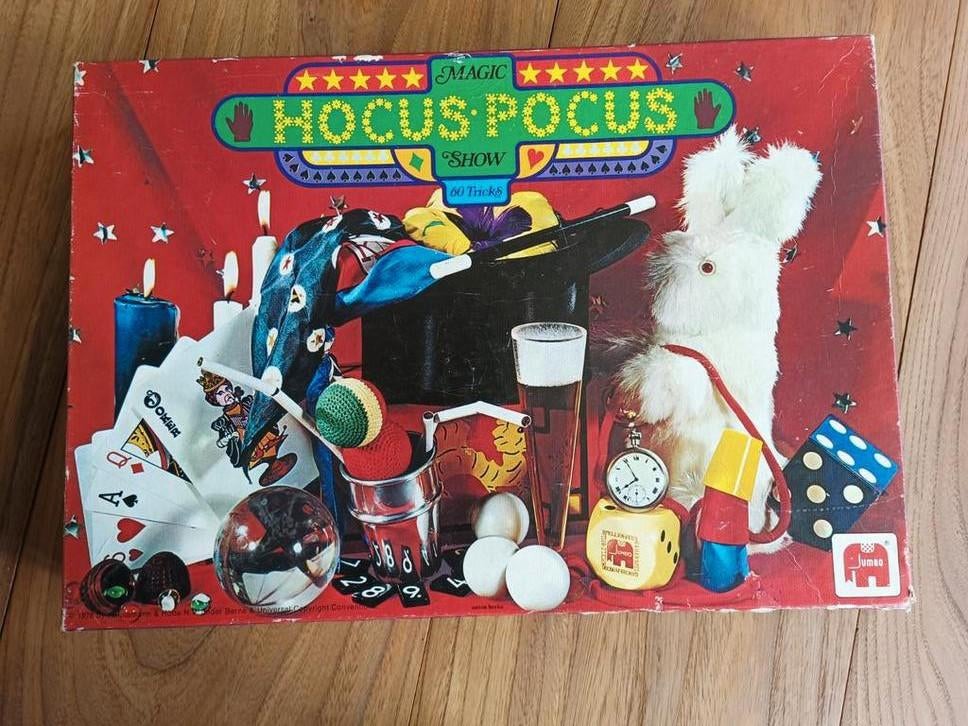 Hocus Pocus Magic Show goocheldoos, Ophalen of Verzenden