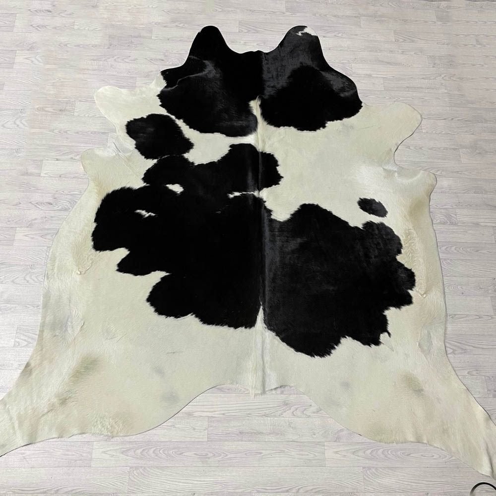 Koeienhuid zwart creme 250x240cm B-keus | Lederstore, Landelijk, modern, Scandinavisch, industrieel, 200 cm of meer, Overige vormen