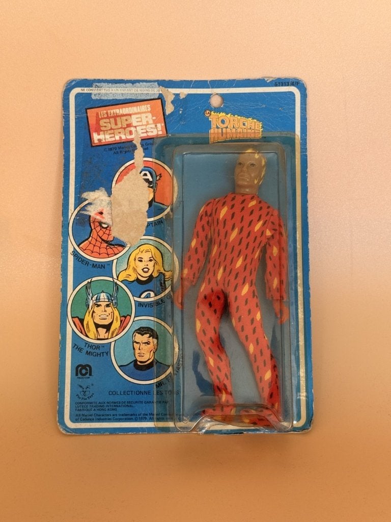 Mego - The Human Torch - 1979, Verzamelen, Ophalen of Verzenden, Gebruikt, Pop
