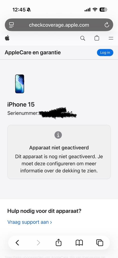 iPhone 15 128 gb black factuur + Garantie, Telecommunicatie, Mobiele telefoons | Apple iPhone, IPhone 15, Apple, Zwart, Nieuw