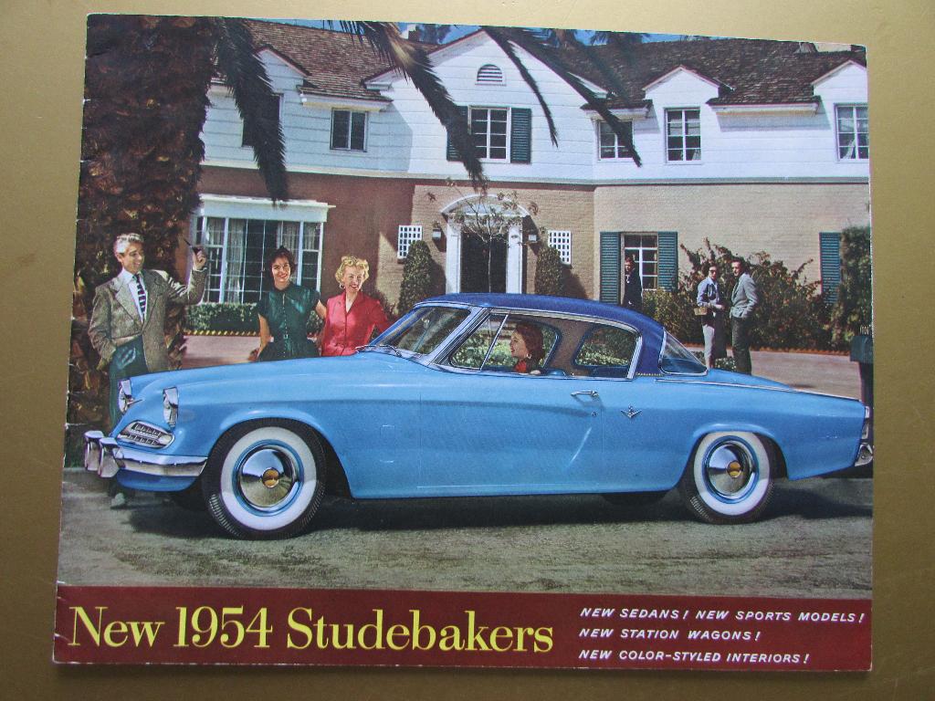 1954 Studebaker prestige brochure, Engels, Boeken, Auto's | Folders en Tijdschriften, Zo goed als nieuw, Overige merken, Ophalen of Verzenden