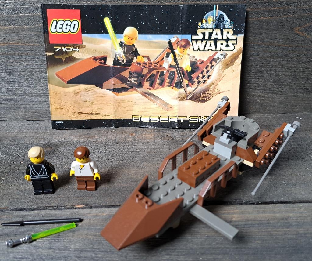Lego Star Wars set 7104. Desert Skiff, Star Wars, Lego, Ophalen of Verzenden, Complete set
