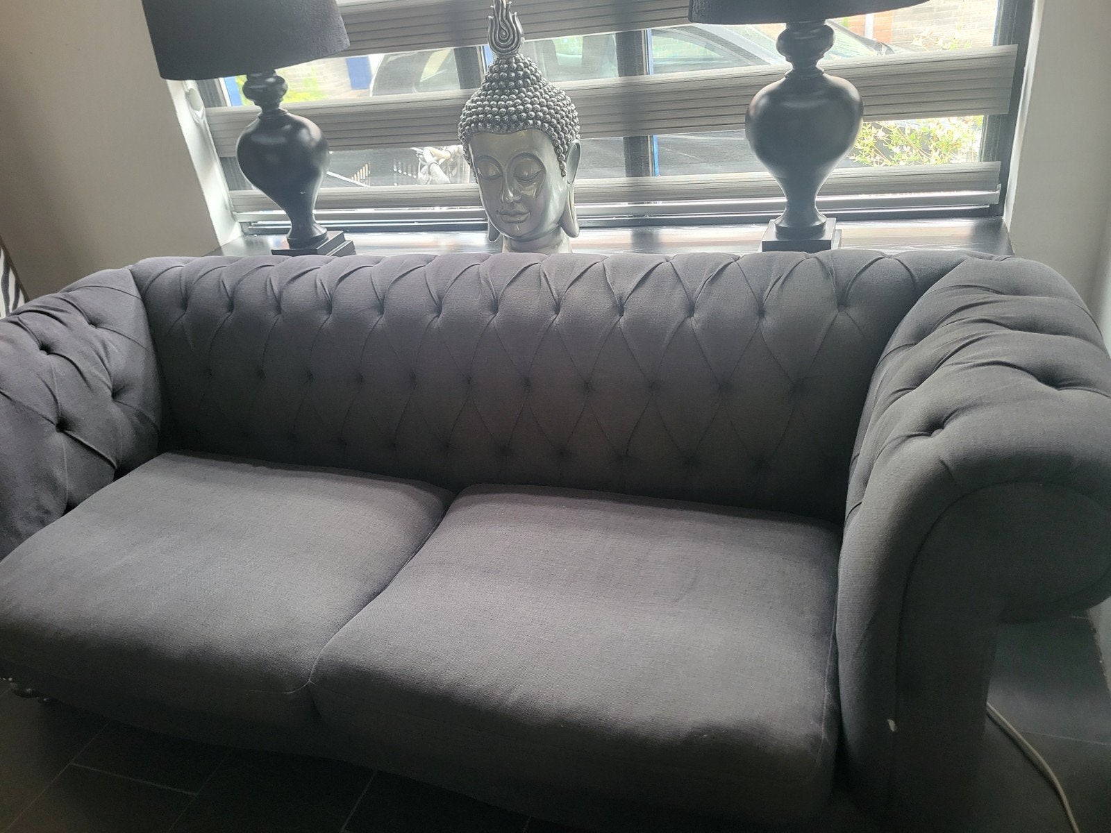 GRATIS, Huis en Inrichting, Banken | Bankstellen, Ophalen, Gebruikt, 75 tot 100 cm, Tweepersoons
