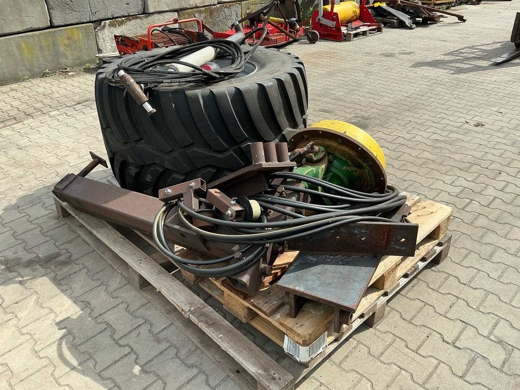 Aangedreven derde wiel voor Grimme se150-60 - Band, wiel en