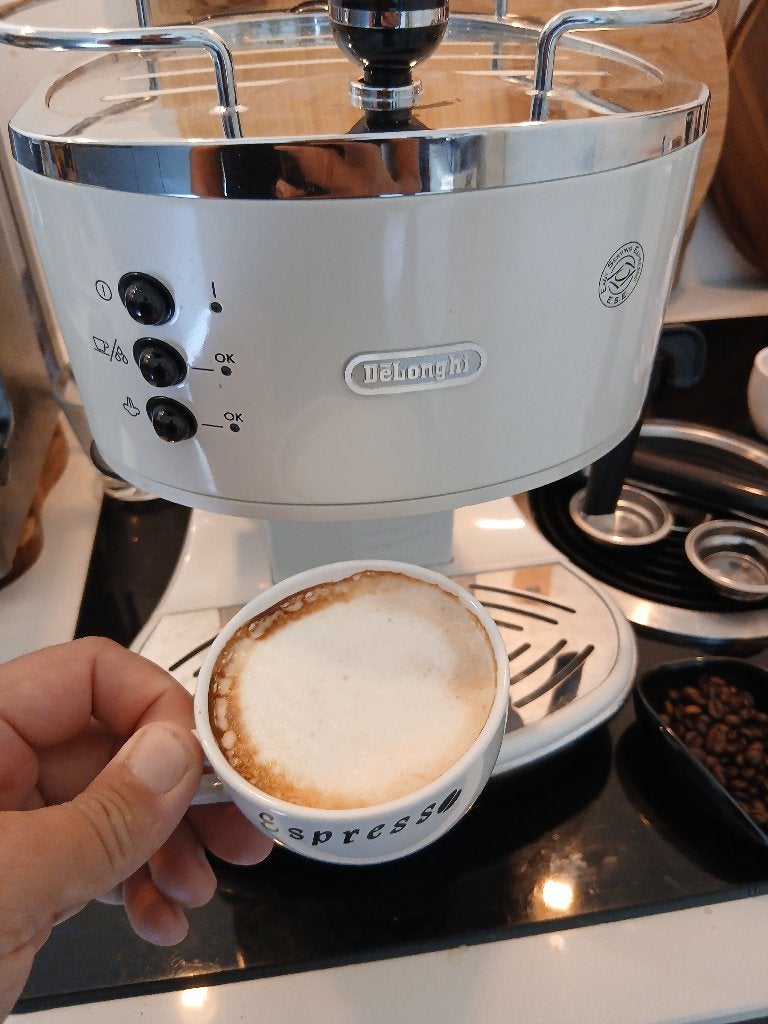 DeLonghi Icona Vintage, Witgoed en Apparatuur, Koffiemachine, Ophalen of Verzenden, Zo goed als nieuw, Gemalen koffie