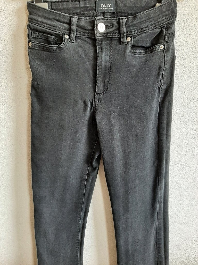 Only zwarte jeans, maat XS, z.g.a.n., Only, Zwart, Ophalen of Verzenden, Zo goed als nieuw