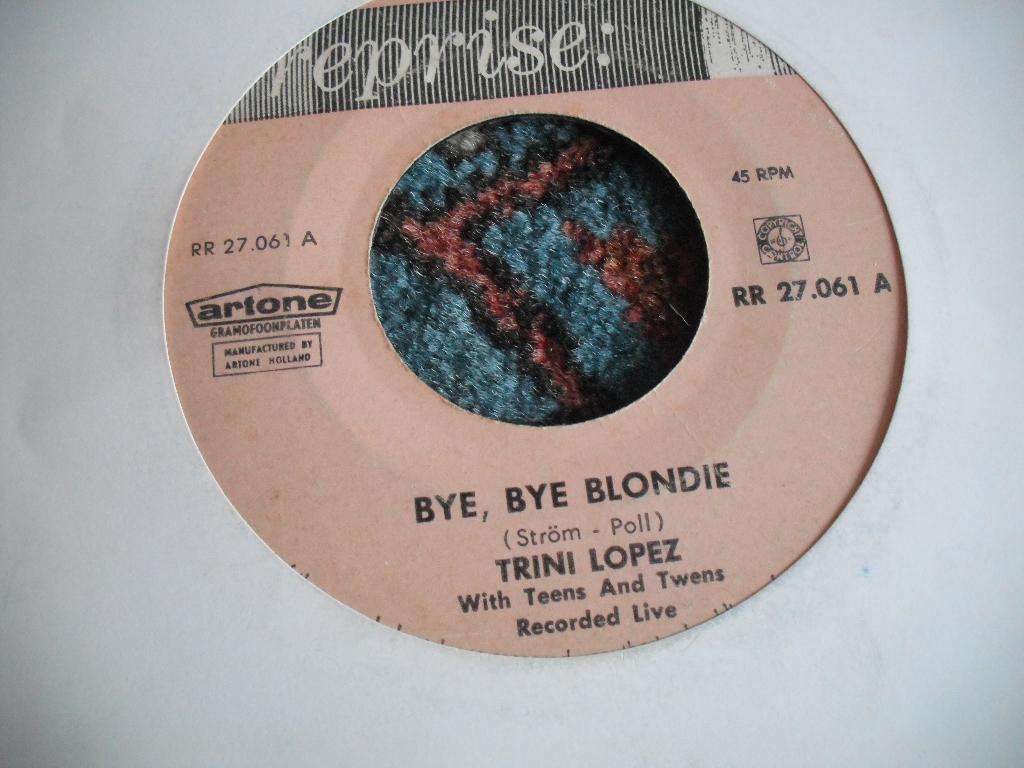 Trini Lopez - Bye Bye Blondie, Cd's en Dvd's, Ophalen of Verzenden, Gebruikt, Pop