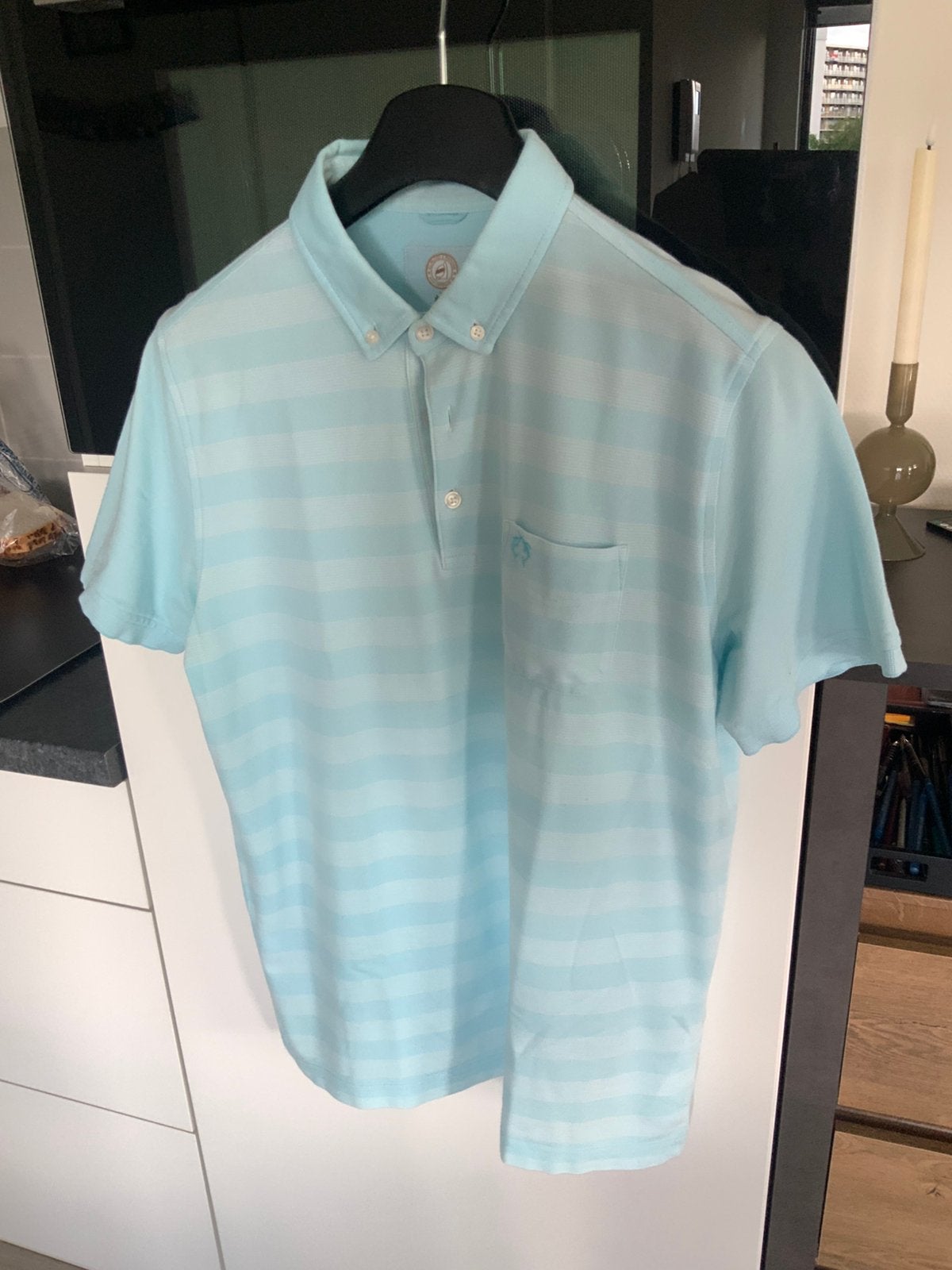 Polo mt L van CAMPRONE DEL GRADA heel klein prijsje, Kleding | Heren, Polo's, Ophalen of Verzenden, Gedragen