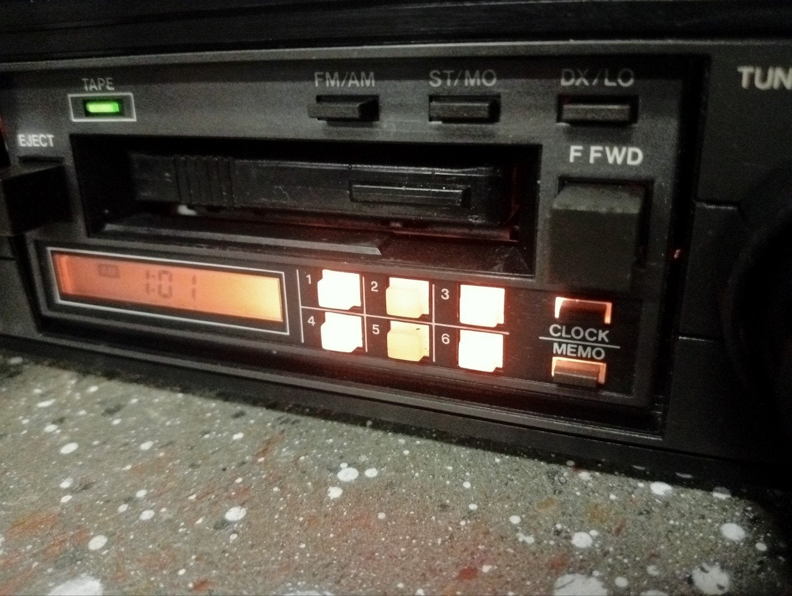 Mooie Oldtimer Youngtimer Radio Cassette Fm, Ophalen of Verzenden