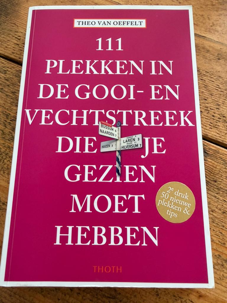 111 Plekken in de Gooi- en Vechtstreek, Overige merken, Nieuw, Ophalen of Verzenden, Reisgids of -boek