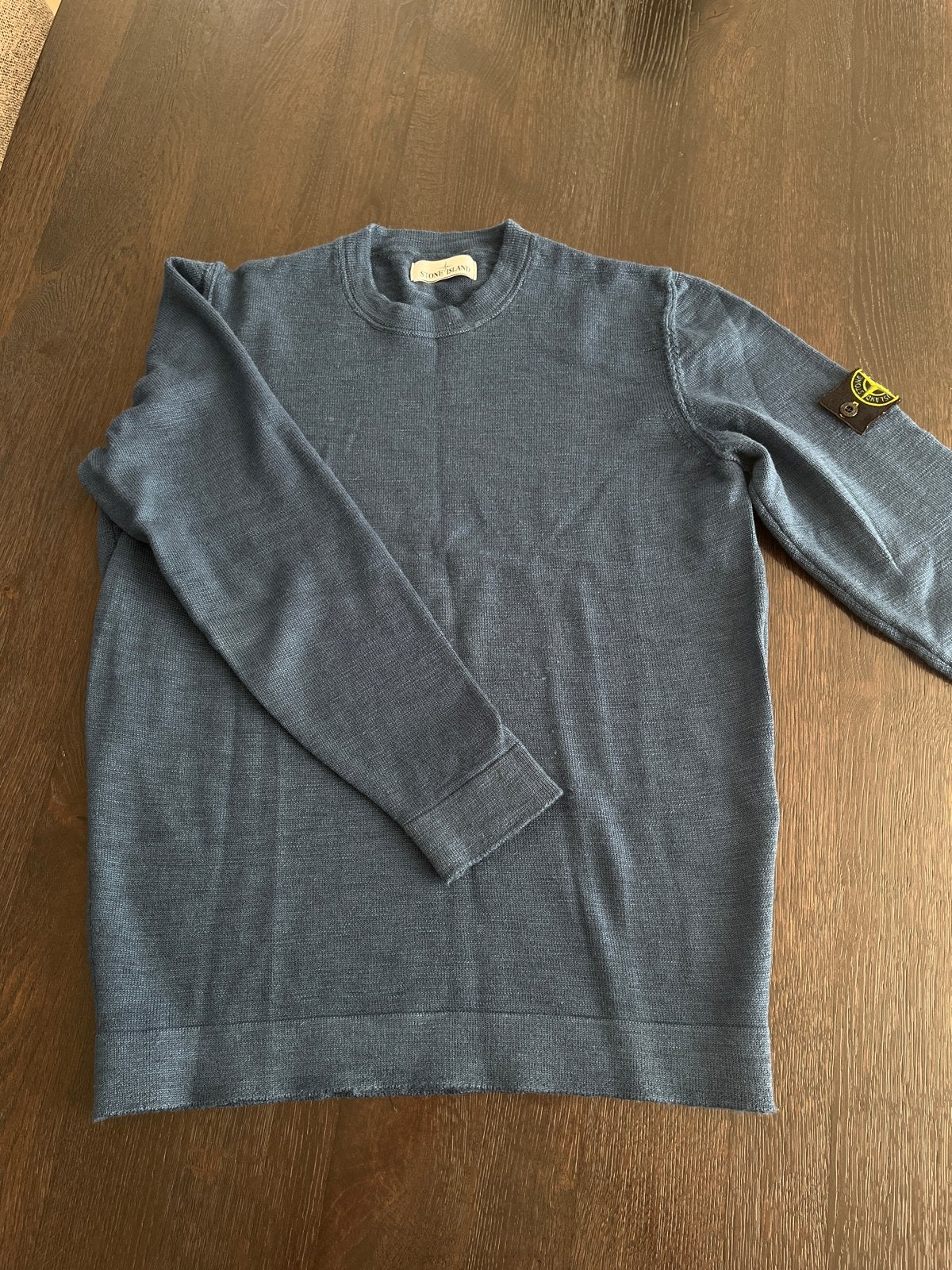 Stone Island trui - Blauw - Maat xxl, Ophalen, Zo goed als nieuw, Overige maten, Blauw