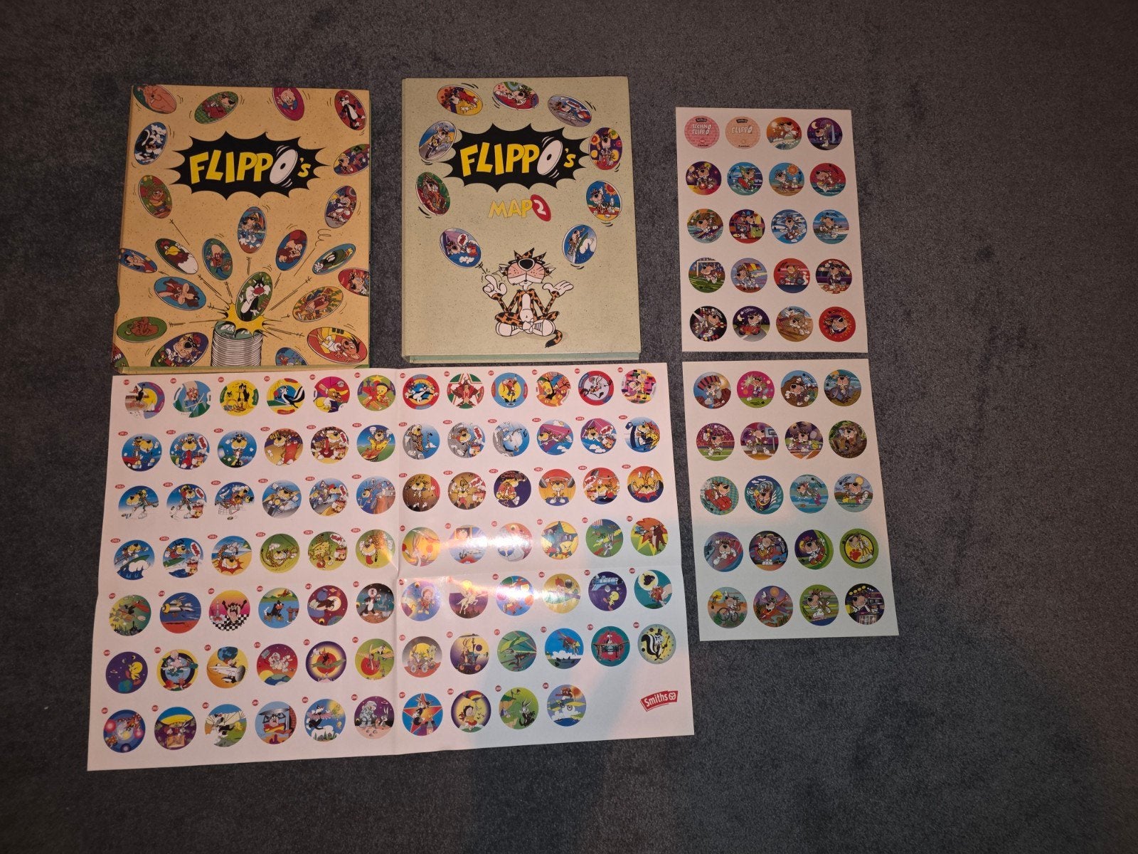 Geheel complete Flippo set !, Verzenden, Spiek, Verzameling, Met verzamelmap(pen)