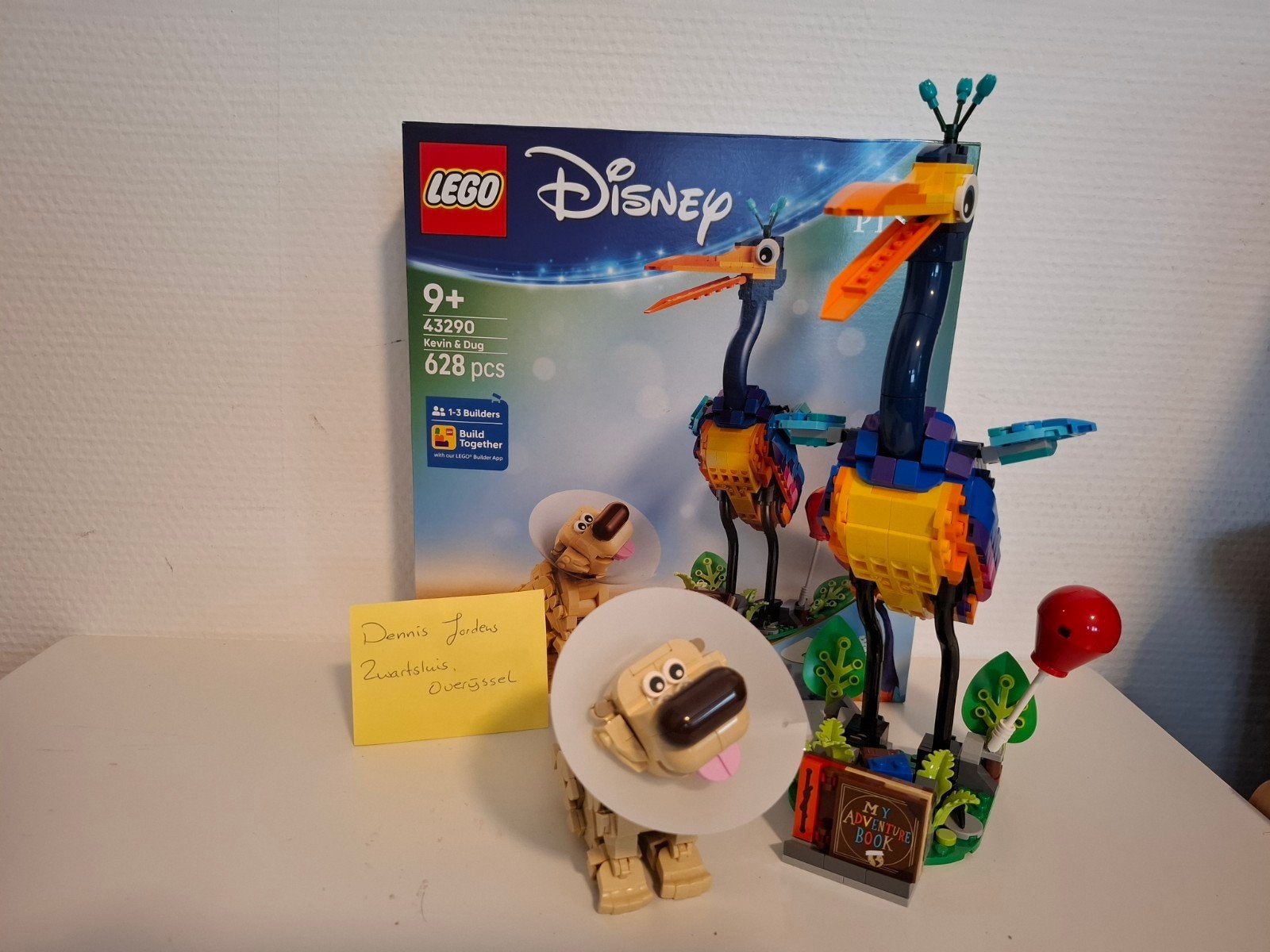 LEGO Disney 43290 Kevin & Dug uit UP, Ophalen of Verzenden, Zo goed als nieuw