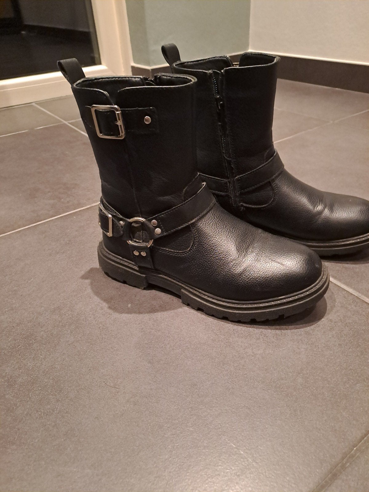 schoenen meisje maat 35 biker boots, Ophalen of Verzenden, Meisje, Schoenen