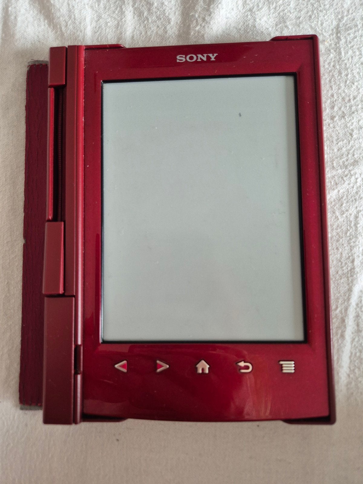 sony ereader met hoes, Computers en Software, Ophalen of Verzenden, Gebruikt