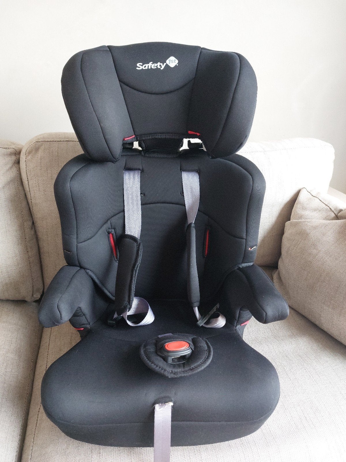 Safety 1st autostoel - Zwart, verstelbaar, netjes, Verstelbare rugleuning, 9 t/m 36 kg, Ophalen, Overige merken