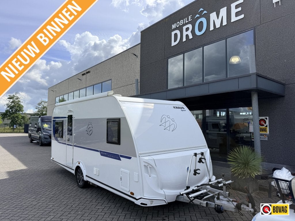 Knaus Sport Silver Selection 500 FU FULL OPTION, Schokbreker, Rondzit, Bedrijf, 5 tot 6 meter