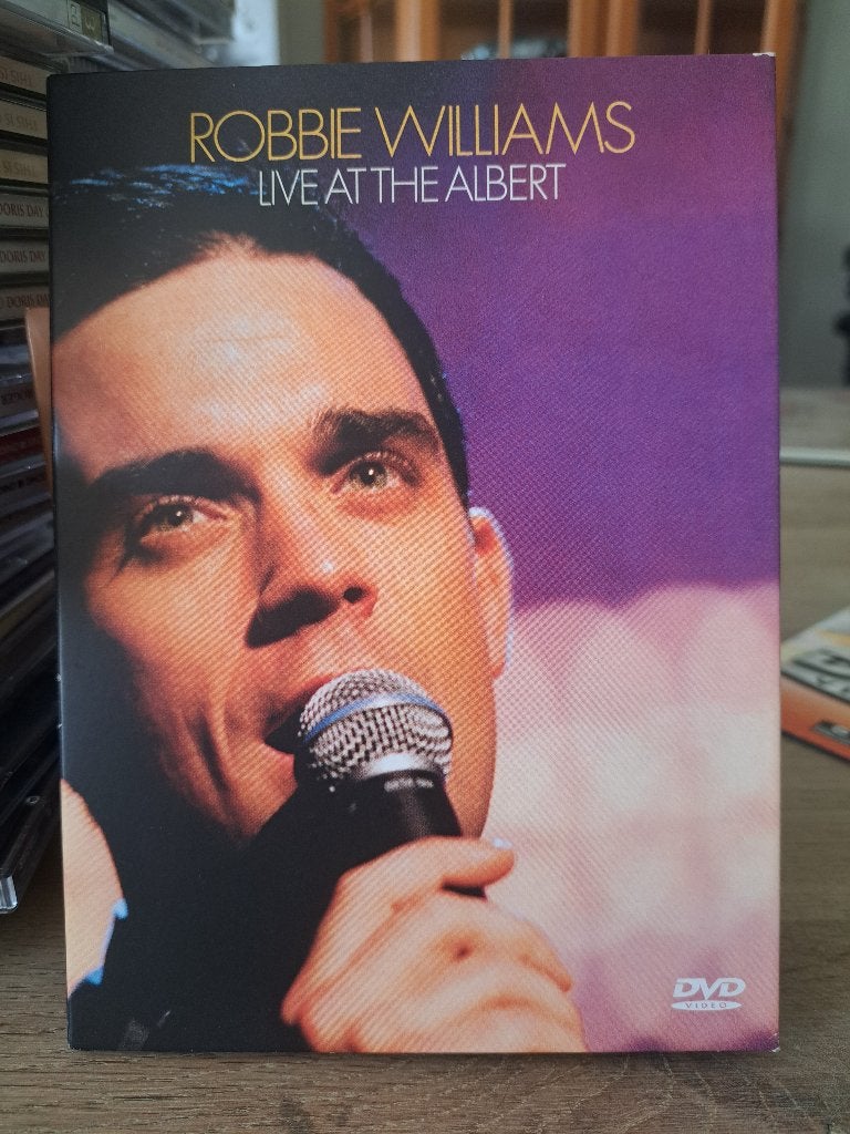 Robbie Williams - Live At The Albert DVD (Z242-101), Engels, Alle leeftijden, Nederlands, Ophalen of Verzenden