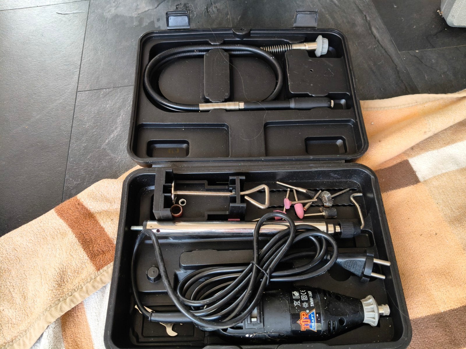 Dremel CTM6016 160W met accessoires en koffer, Ophalen, Gebruikt
